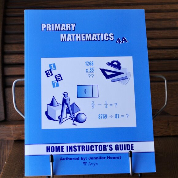 Singapore Math Primary Mathematics 4A US Edition Textbook +Home Instructor Guide - Picture 2 of 3
